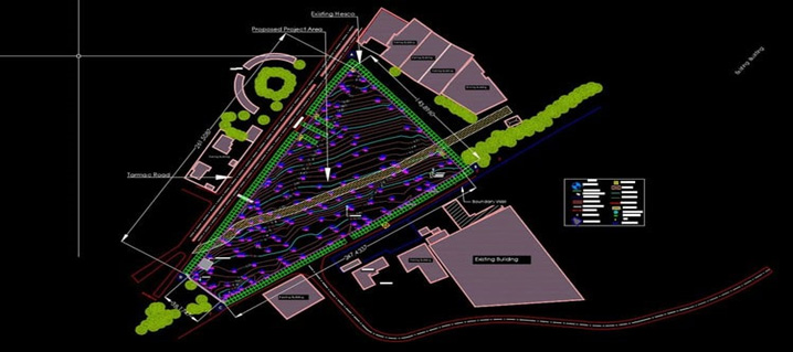 Topographic Auto Cad Drawing